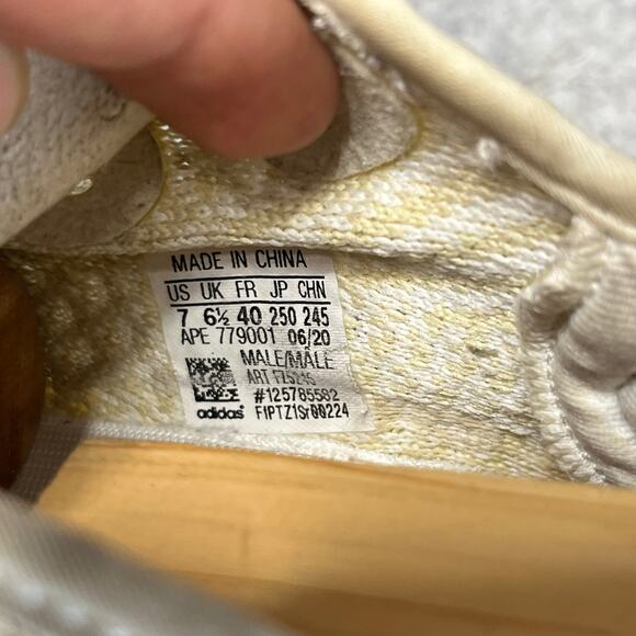 Adidas Yeezy Boost 350 V2 Natural FZ5246 Mens Size 7 Womans Size 8.5 - Picture 5 of 6